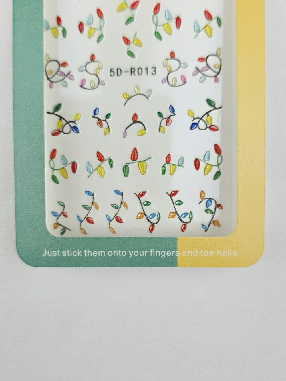 Trendy Self Adhesive Nails Art Transfer Sticker